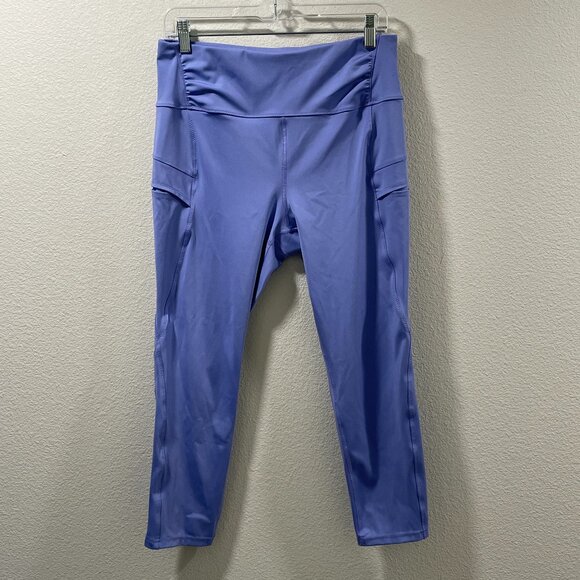 Apana Pants - LAPANA Yoga Pants/Leggings, Bluish Lavender - L